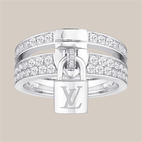 louis vuitton lockit ring price|louis vuitton diamond ring.